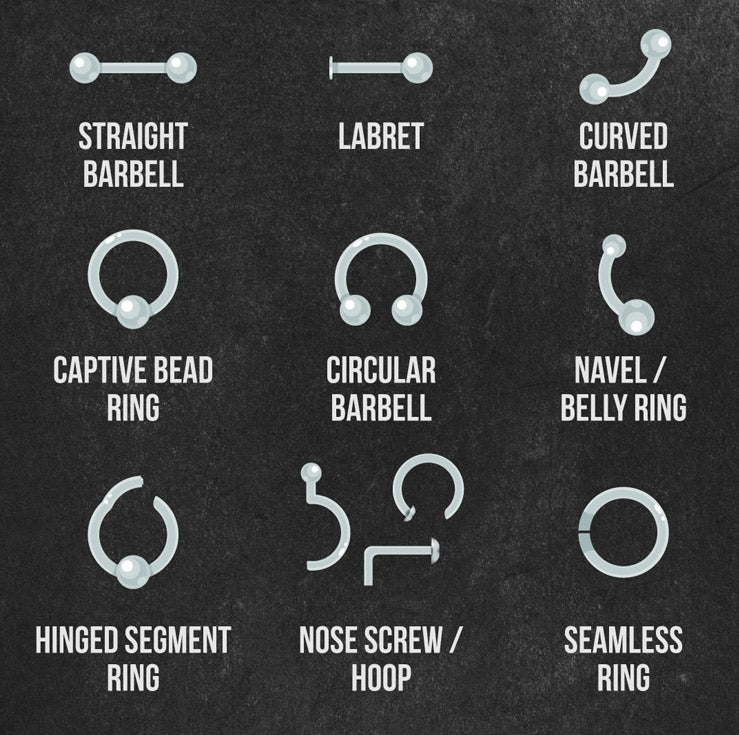 How does your jewelry selection affect the healing process of a new piercing?