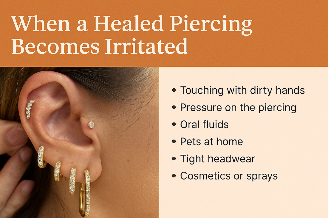 When a Healed Piercing Reacts After Jewelry Reinsertion — What’s Happening &amp; What To Do