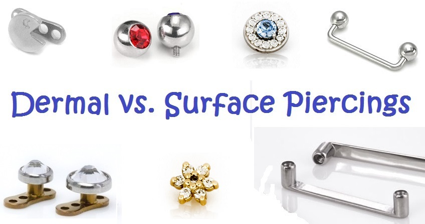Why We Don’t Recommend Surface Piercings — And Why Dermal Piercings Are the Better Option