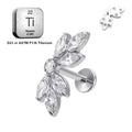 LAB_Curve_15 ASTM F136 Titanium 16G (1.2MM) Internally Threaded Curved Piercing Jewelry