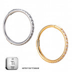 Elegant Dual-Gauge Hinged Hoop