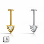 Vertical Helix Titanium Jewelry 