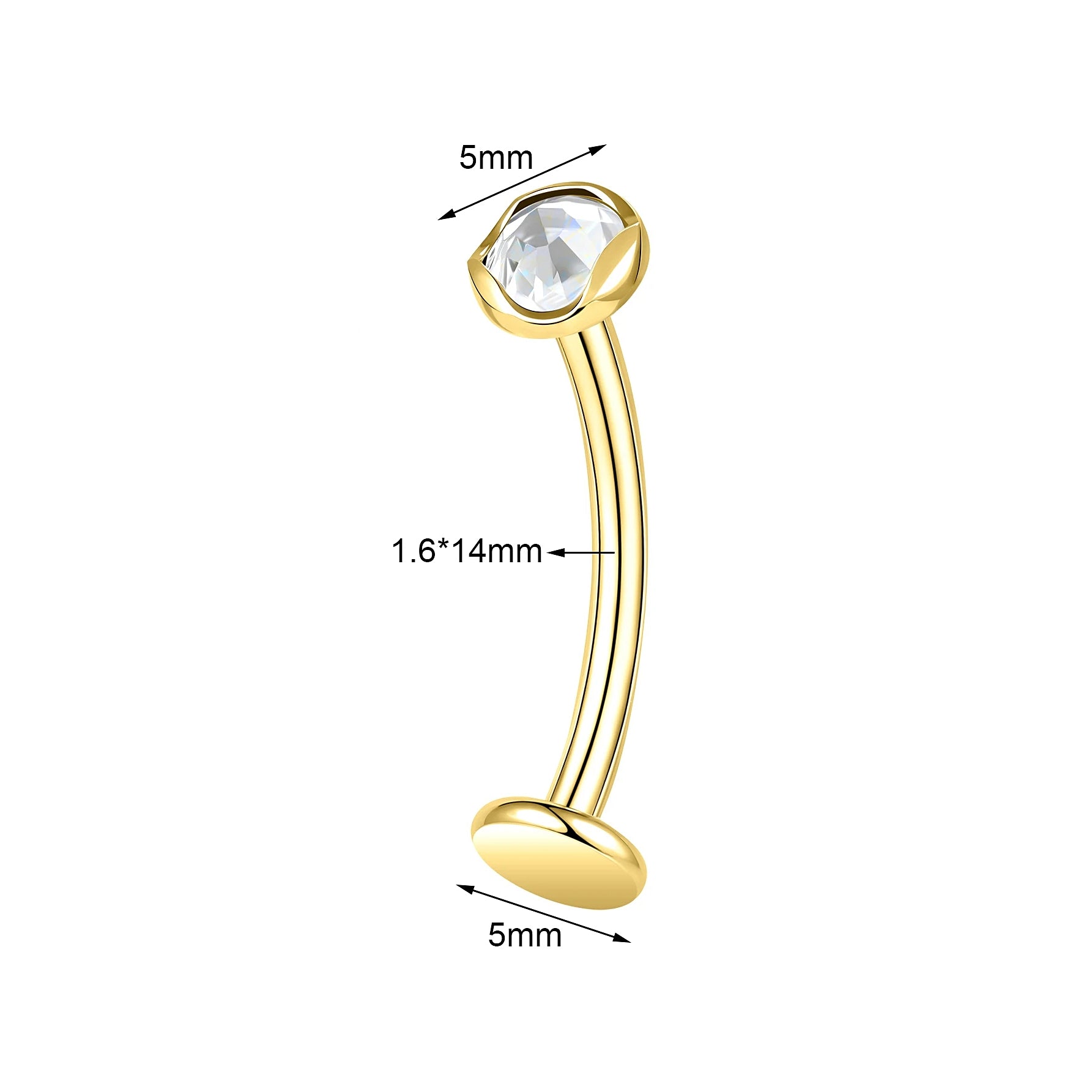 Floating Belly Piercing Jewelry – Elegance Redefined