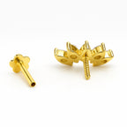 18K Gold Marquise Lab Diamond Cluster – Internally Threaded (Sold Per Piece)