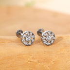 ASTM F136 Titanium 16G (1.2MM) Internally Threaded Circle Piercing Stud