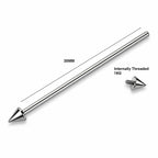  Titanium Industrial Piercing Bar – Spike Ends