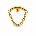 Titanium Chain Hidden Helix Jewelry
