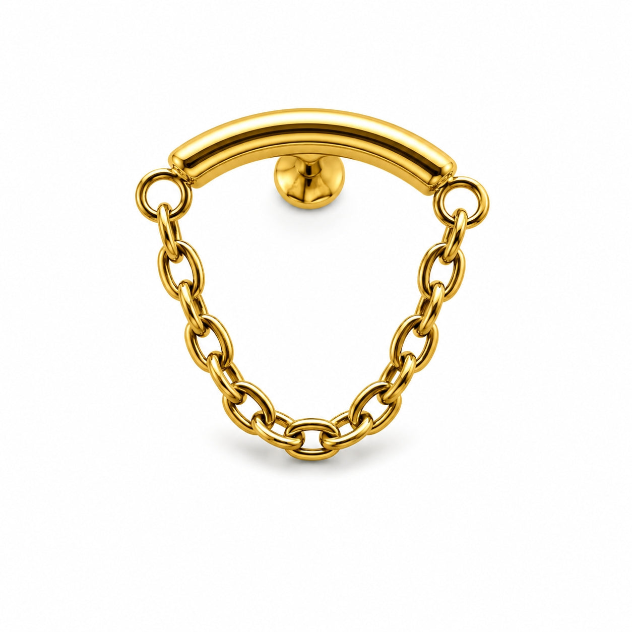 Titanium Chain Hidden Helix Jewelry