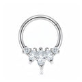 Titanium Daith &amp; Septum Piercing Hoop 16G 10MM
