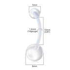 Bioflex Flexible 14G (1.6MM) Externally Threaded 10MM