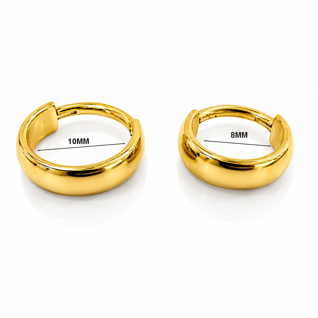 Titanium Hinged Segment Hoop Ring