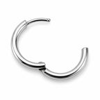 Titanium Hinged Segment Hoop Ring