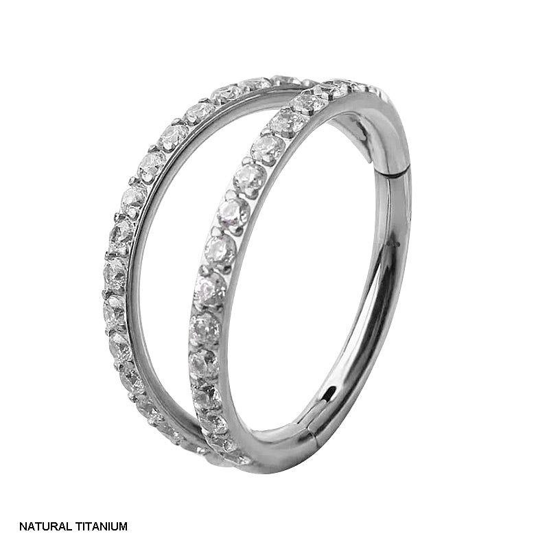 Double Row Hinged Lock Hoop