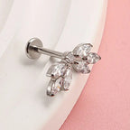 LAB_Curve_15 ASTM F136 Titanium 16G (1.2MM) Internally Threaded Curved Piercing Jewelry