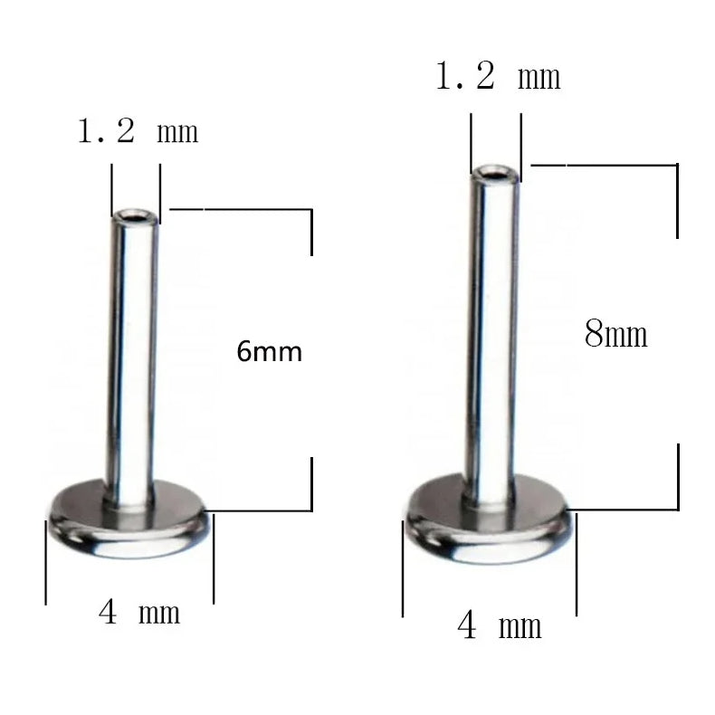 LAB_Curve_09 ASTM F136 Titanium 16G (1.2MM) Internally Threaded Helix Jewelry