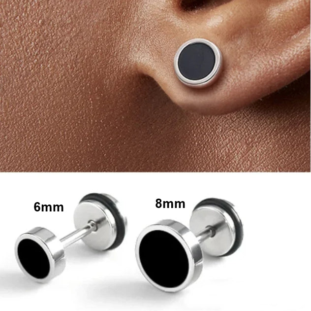 Surgical Steel Flat Back Men Studs