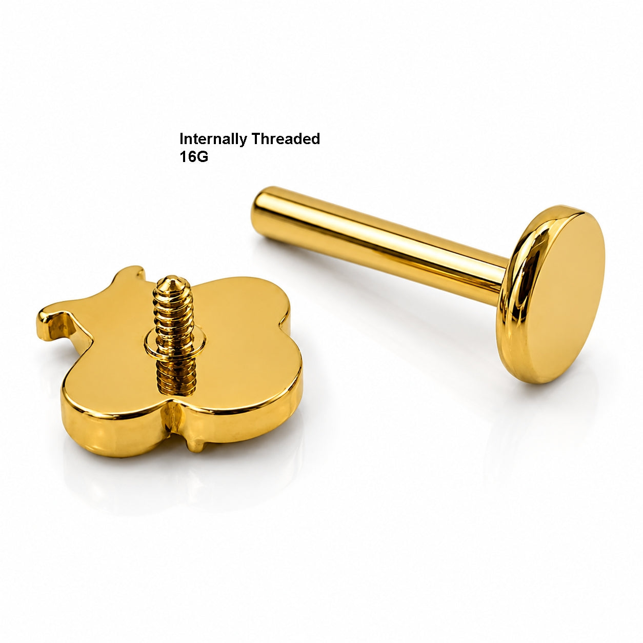 Titanium Bee Stud Earrings