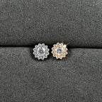 39-7 ASTM F136 Titanium 16G (1.2MM) Internally Threaded Flower Piercing Stud