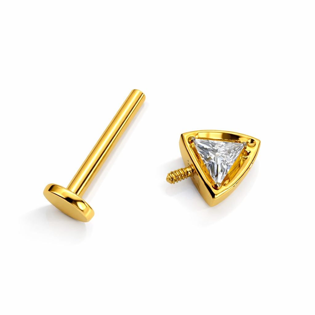 Vertical Helix Titanium Jewelry 