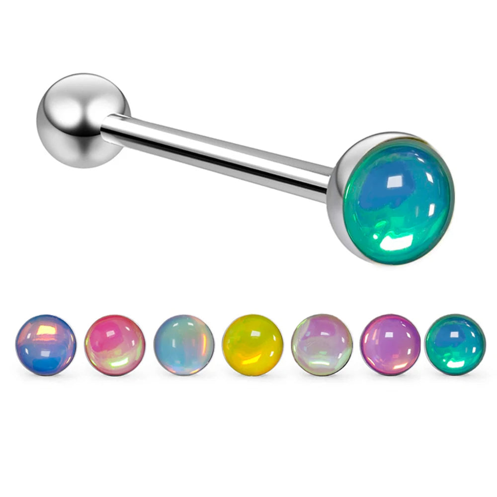 Titanium Tongue Piercing 18mm Jewelry