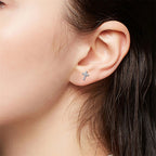 LAB_Cross_01 ASTM F136 Titanium 16G (1.2mm) Internally Threaded Cross Shape Stud