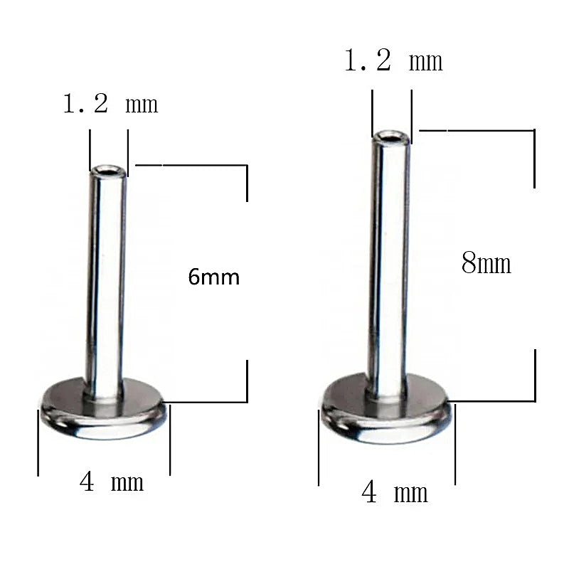LAB_Curve_08 ASTM F136 Titanium 16G (1.2MM) Internally Threaded Helix Jewelry