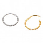 Elegant Dual-Gauge Hinged Hoop