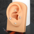 Titanium 16G (1.2mm) Internally Threaded Eye Stud