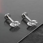 Titanium 16G (1.2mm) Internally Threaded Eye Stud