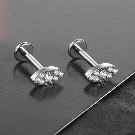 Titanium 16G (1.2mm) Internally Threaded Eye Stud