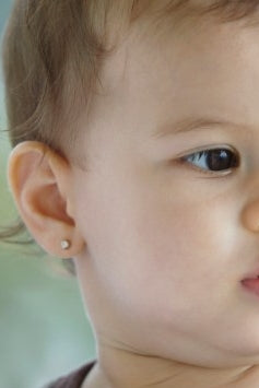 Baby or Minors Ear Piercing Aftercare