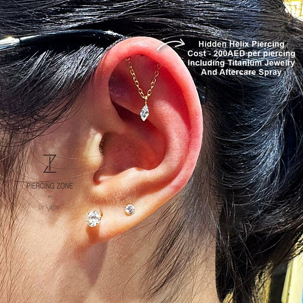 Hidden Helix Piercing Aftercare