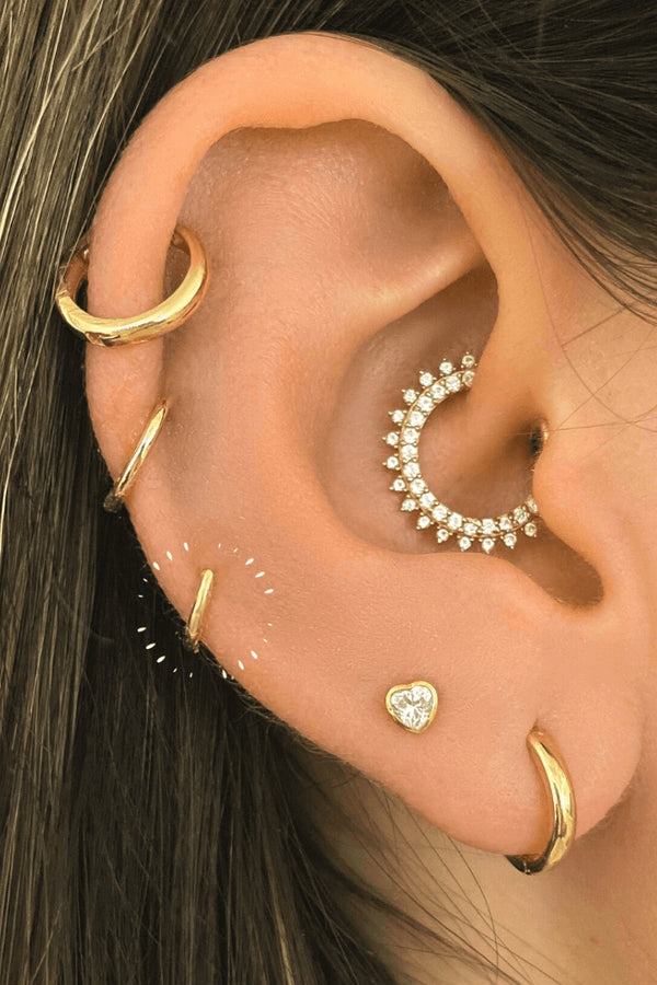 Low Helix Piercing Aftercare