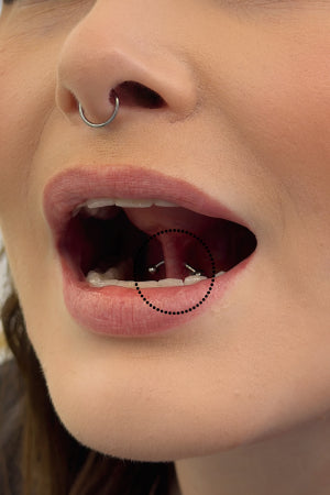 Tongue Web Piercing Aftercare