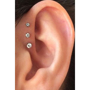 Forward Helix Piercing Jewelry - Piercing Zone | Dubai