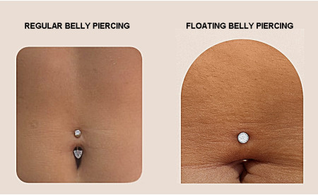 Floating Belly Piercings: The Smarter, Safer, and More Beautiful Choice