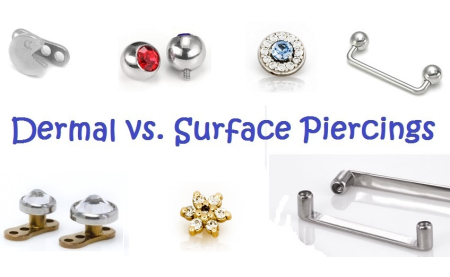 Why We Don’t Recommend Surface Piercings — And Why Dermal Piercings Are the Better Option