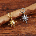 Charm_02 ASTM F136 Titanium Beautifull Piercing Dangling Star Charms