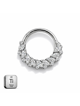 Titanium Hinged Hoop...