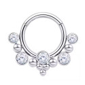 Titanium Daith & Septum Piercing Hoop 16G 8MM