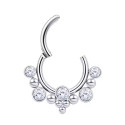Titanium Daith & Septum Piercing Hoop 16G 8MM