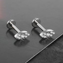 Titanium 16G (1.2mm) Internally Threaded Eye Stud