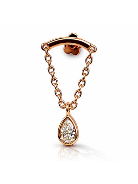 18K Rose Gold Hidden...