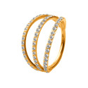 Triple Row Hinged Lock Hoop