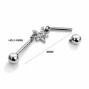 Industrial Star Link Barbell – Implant Grade Titanium