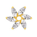 Titanium 16G (1.2mm) Internally Threaded Elegant Rose Stud