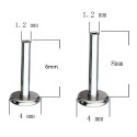 LAB_Drop_02 ASTM F136 Titanium 18G Internally Threaded Water Drop Labret Stud