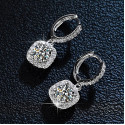 0.5ct each D Color 5mm Moissanite Hoop Earrings