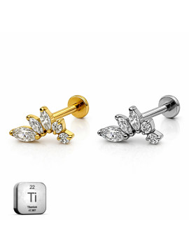 Titanium Marquise As...