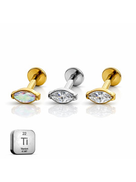 Titanium Marquise Cr...